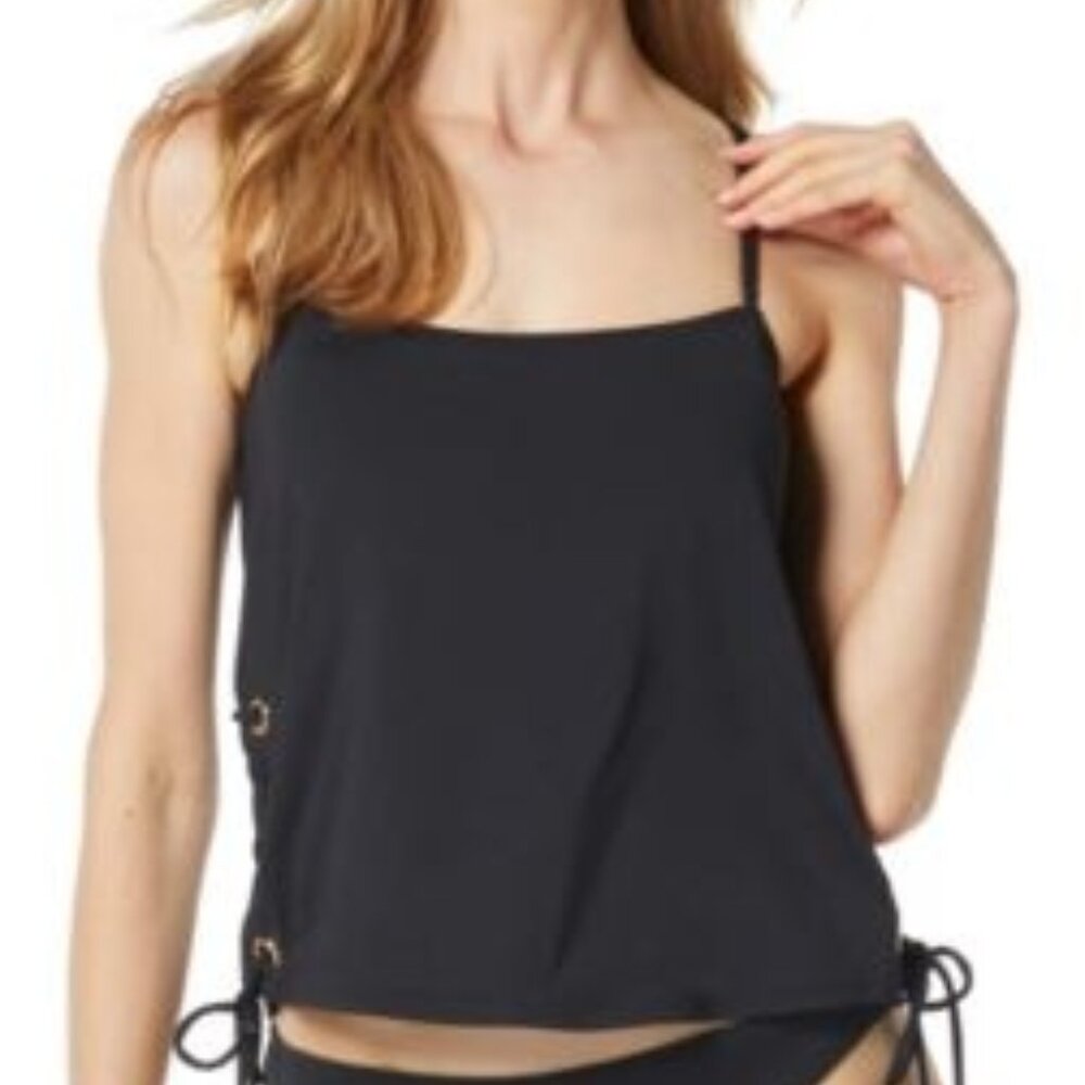 Michael Kors Grommet Tankini Top